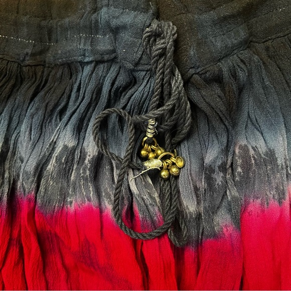 Vintage Y2K Coupe Collection Tie Dye Boho Witchy Whimsigoth Fairycore Skirt - Picture 5 of 9